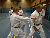 Students from Shikukai Chelmsford training in Holland.