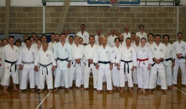 2010 - Colchester Essex. A packed and highly successful seminar with Sugasawa Sensei, hosted by Shikukai Chelmsford.