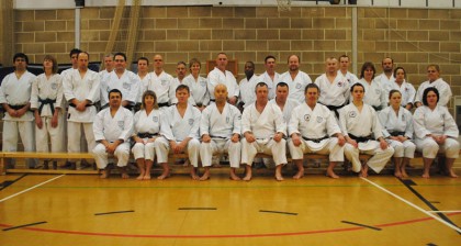 2011 - Group, Colchester Essex. Two day course with Sugasawa Sensei hosted by Shikukai Chelmsford.