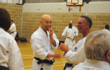 2011 - Colchester. A lighter moment during Sundays training.