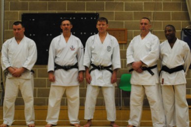 2011 - Colchester. Old friends from Leeds Wado Kai.