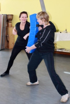 2012 - Womens self defence & Personal Protection course. Impact work is an important aspect.