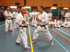 Sugasawa Sensei & Tim Shaw Sensei in Holland.